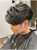 marshu梅田/韓国風/メンズ/ワンカールパーマ