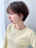 セイドット オモテサンドウ(Say. omotesando)&nbsp;say. ショート ショートボブ アッシュグレー ニュアンスカラー