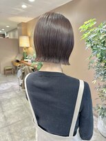 ソピ バイ インビテーション(sopi by invitation)&nbsp;NAKAMURA #135 切りっぱなしボブ/セピアグレージュ