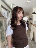 アッシュブラウン*レイヤーカット
