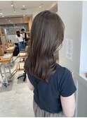 透明感ダークグレージュくびれ巻き美シルエット20代30代40代