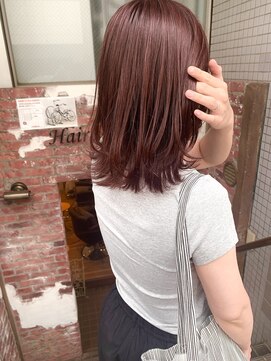 ヘアサロン ミロ(Hair Salon MIRO) ピンクヴァイオレット骨格矯正レイヤー