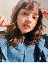 レジュアル(RESSUAL) メルティーカラーフェミニンロング似合わせウェーブミディアム