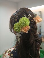 モントン(mon temps)&nbsp;ハーフアップで華やかヘアスペシャル