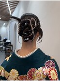 【自由が丘】カチモリヘアアレンジ/お呼ばれヘア/和装ヘアセット