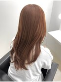 髪質改善＊くすみピンクベージュ＊ナチュラルウェーブ＊美髪