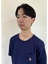 ヘアーアイストゥーレ(HAIR ICI TRE) 爽やかメンズ無造作ツーブロックマッシュナチュラル黒髪