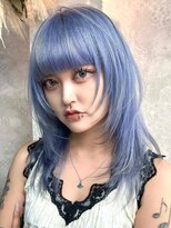 ティアム 渋谷店(Tiam shibuya)&nbsp;イメチェン/ニュアンスカラー/フルバング/似合わせカット