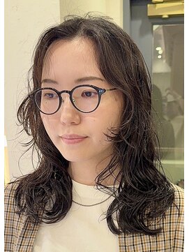 ロンド パルティール 大宮(Lond partir) ミニウルフレイヤーカット顔周りカット前髪カットショート/大宮