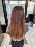 髪質改善ストレート