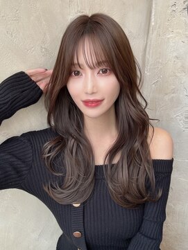 アフロート ルヴア(AFLOAT RUVUA) 20代30代大人かわいいセミロングヘア★レイヤーカット