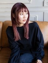 ヘアアンドリラクゼーション シャッセ(Hair&Relaxation SASE)&nbsp;大人かわいいレッドピンクカラー