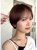 ショートヘア/ショートカット/ハンサムショート/くびれショート