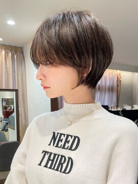 アスター 天神大名店(Aster) 小顔に見えるトレンドヘア/黒髪/オリーブグレー/ココアベージュ