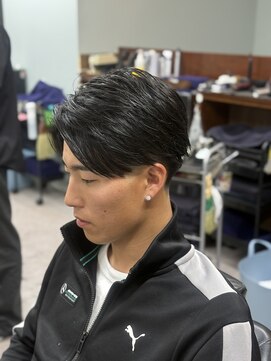 ラックス(LAX) ツーブロ アップバンク