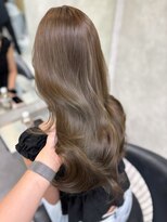 シティ(CITY)&nbsp;オリーブベージュ/秋カラー/ロングレイヤー