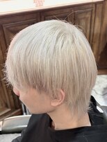 メンズサロン EIGHT MEN 北千住店【エイト】 色落ちまで綺麗なホワイトベージュ