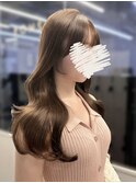 上品韓国ヘアミルクティーベージュ
