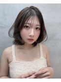 ミディアムレイヤーカット/レイヤー/顔周り/韓国/髪質改善北千住