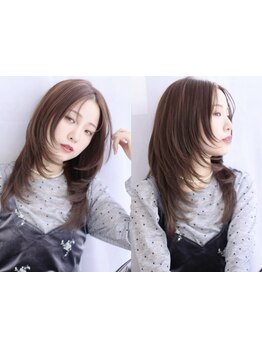 【親子で通える☆】一人ひとりに合わせて調整する顔周りのレイヤーカットで抜け感のあるオシャレヘアに★