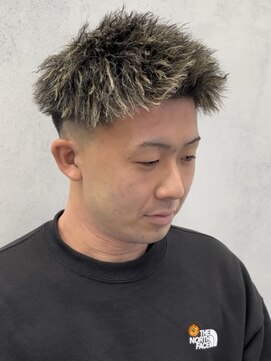 MEN’S HAIR/ツイストスパイラル/フェザーパーマ/西院眉毛CUT