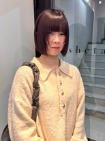 シータ(sheta)&nbsp;【表参道sheta/riria】ボブレイヤーカシスラベンダー