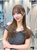 大人ガーリー/似合わせカット/ミディアムレイヤーカット/池袋