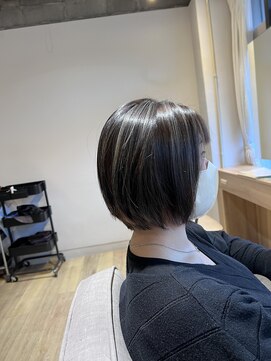 ヘアデザイン ディクト(hair design D.c.t) 【 d.c.t 岡部】ソムリエが作るグレイ系カラー