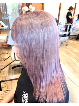 ジル フラン 吉田店(JILL franc) ハイトーン×ピンクベージュ