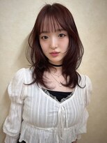 アクシス ナゴヤ(AXIS NAGOYA)&nbsp;北野イメチェン/ピンクベージュ/アンブレラカラー/前髪/名古屋駅