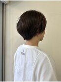 大人の抜け感ショート