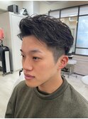アップバングショート