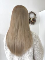 ジェムヘアスタジオ 湘南平塚南口店(Gem Hair Studio) 透明感ベージュロング【Gem 神原】