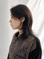 ピークアブー アヴェダ ギンザシックス(PEEK-A-BOO AVEDA GINZASIX)&nbsp;大人の顔まわりレイヤー×ウルフ