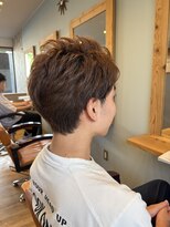 アンプヘア(amphair)&nbsp;ブラウンショート