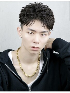 シグ マ盛岡(SIGMA) 【盛岡メンズパーマ】刈り上げ×フェザーショート