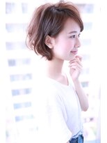 大人かわいいデジキュア小顔ショートボブ【Cloud zero】