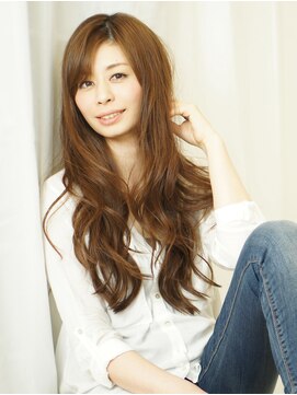 ソーホー ニューヨーク シズオカ(SOHO newyork SHIZUOKA) ゆるふわウェーブのナチュラルベージュロング