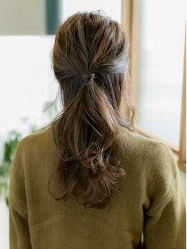 ハイル(Heil) 【Heil】　half-up arrange