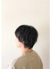 【男性限定】　カット＋グレイカラー（白髪染め）　12100円～　→
