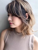 アルバム 銀座(ALBUM GINZA)&nbsp;ハイライトグラデーション_セシルカットココアブラウン_ba303502