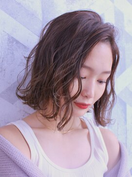 ヘアデザイン ファブロ(hair design FABRO.) - ゆるふわウェーブ×ほんのりチェリーブロッサム -