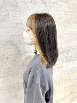 シャルムヘアー(charme hair) ヘムラインカラー