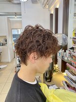 ヘアアーク(HAIR arc)&nbsp;ツイストスパイラルパーマ#サイドパート#韓国マッシュ