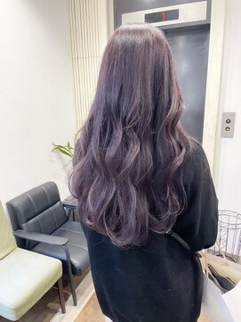 ジゼル 博多(GiseL) 色落ちを考えたラベンダーグレージュ☆