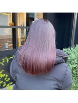ロール(ROLE) 濃厚ピンクカラー&髪質改善トリートメント