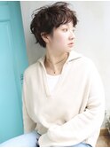 天神【BIRTH】大人パーマ×束感ショート
