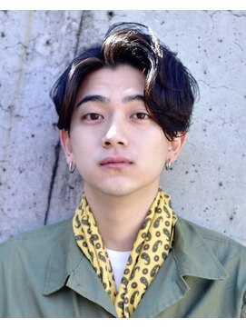 バイフィフス 原宿/表参道(by fifth) センターパート/毛流れパーマ/ニュアンスパーマ