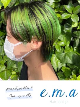 エマヘアデザイン(e.m.a Hair design) デザインカラー
