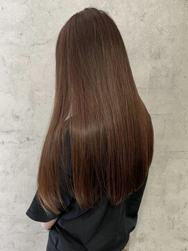 ブロッサム 上福岡店(Blossom) 白髪ぼかしハイライト/ ピンク系カラー/[上福岡]